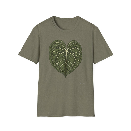 Anthurium Clarinervium Unisex T-Shirt - Amazing Philodendron© collection