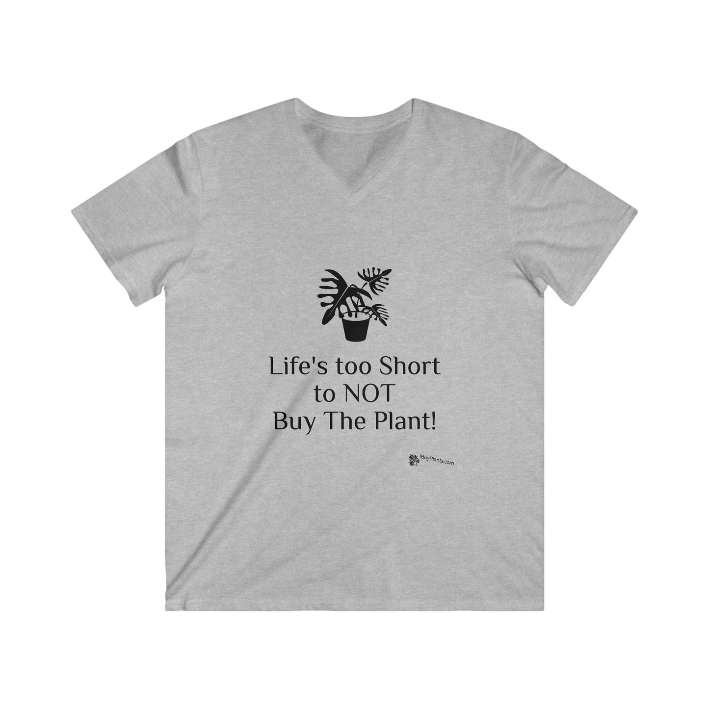 Cool Philo quote Men's Fitted V-Neck Short Sleeve Tee