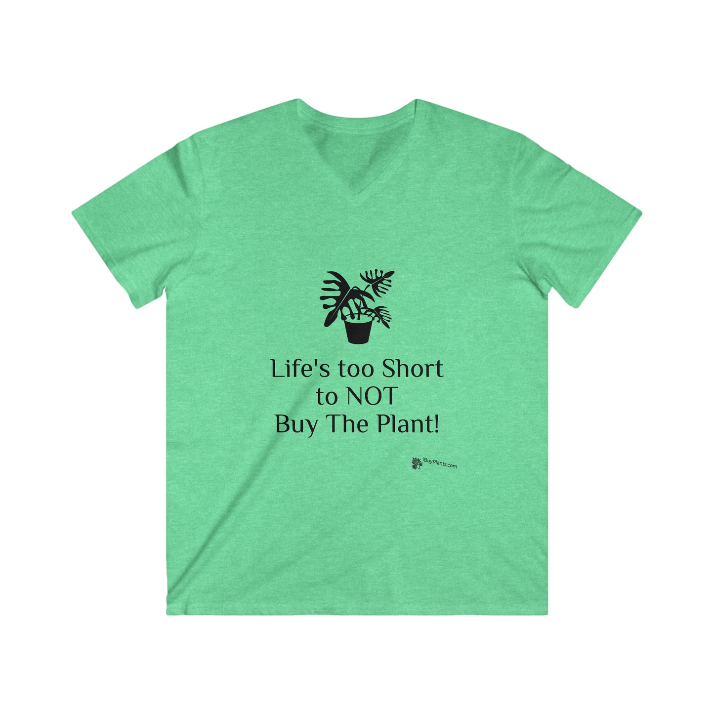 Cool Philo quote Men's Fitted V-Neck Short Sleeve Tee