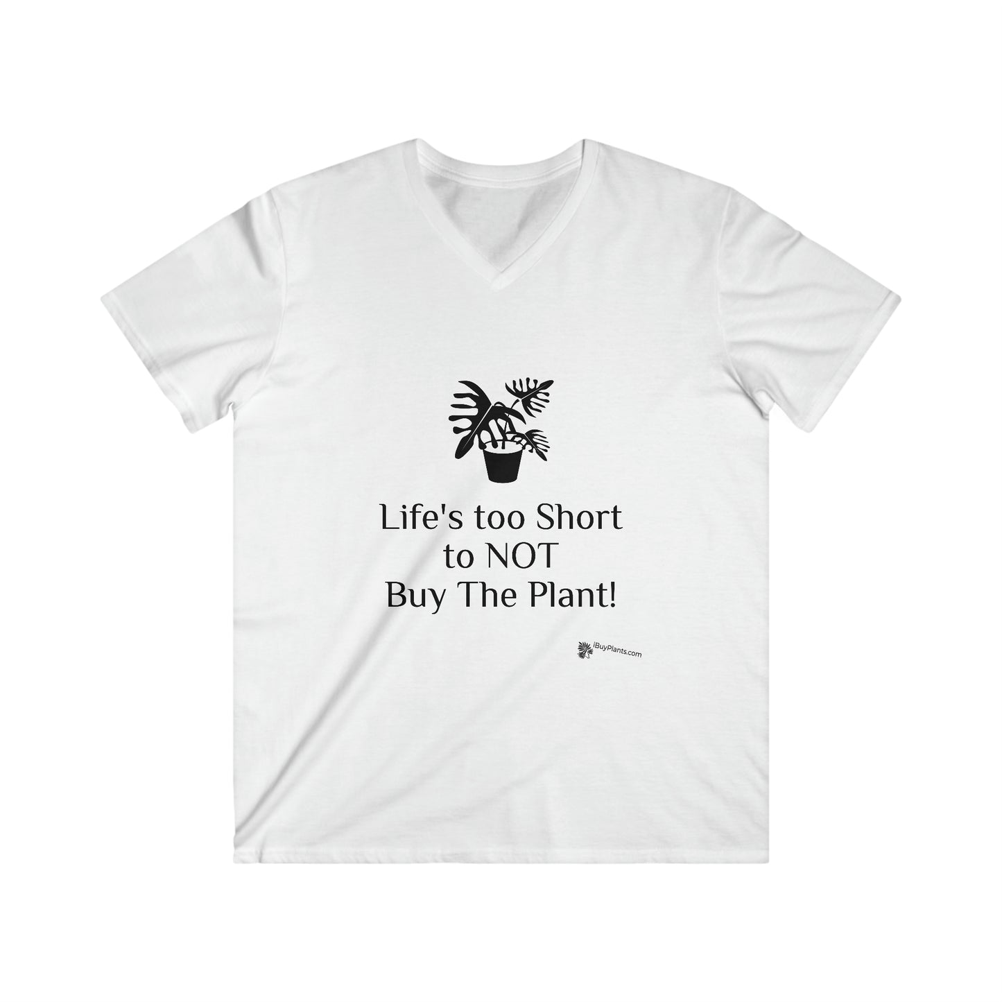 Cool Philo quote Men's Fitted V-Neck Short Sleeve Tee
