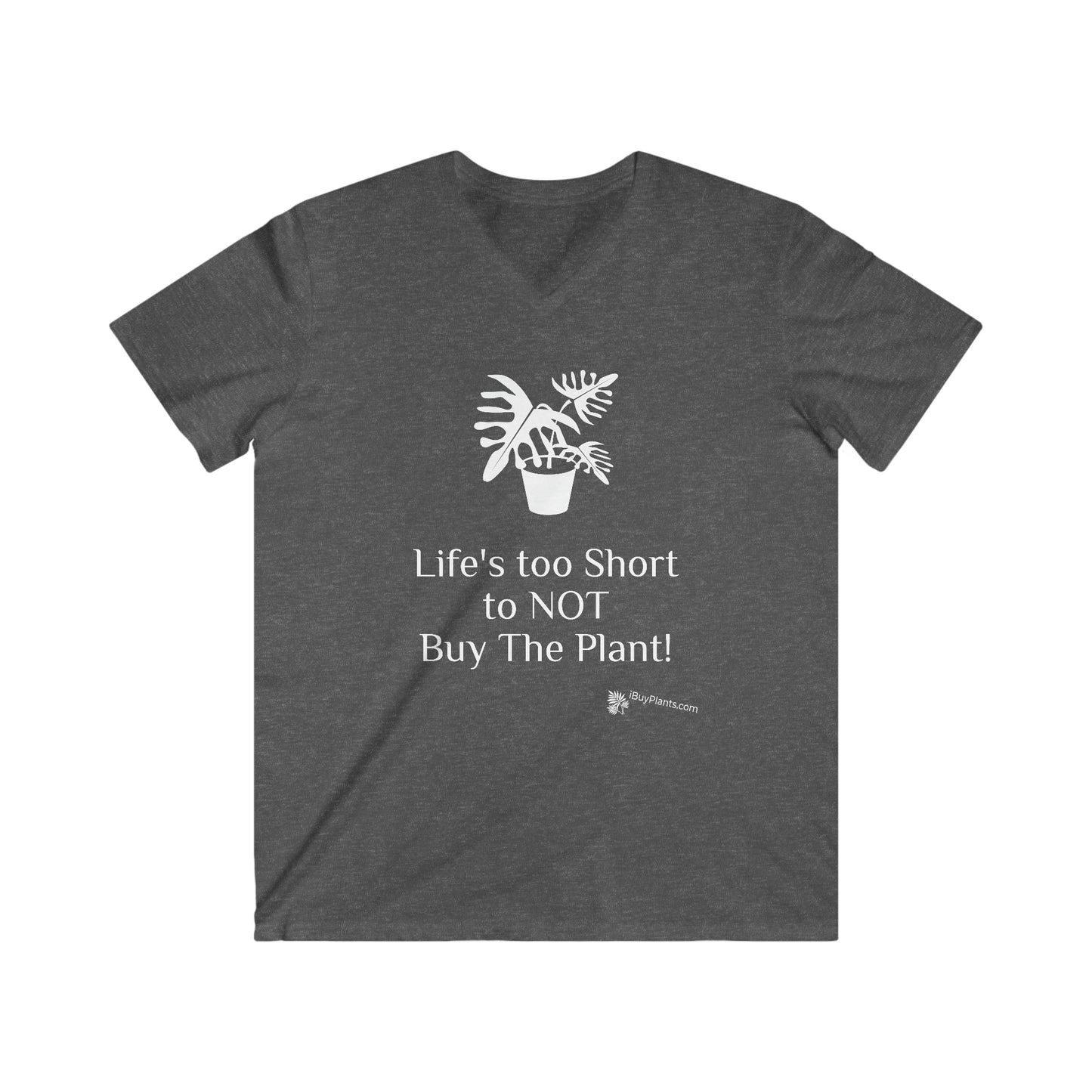 Cool Philo quote Men's Fitted V-Neck Short Sleeve Tee